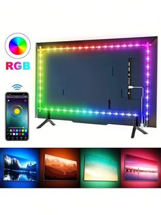 Tv Back Smart App Controlled Smart RGB IC Backlight For All Tv