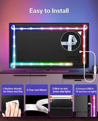 Tv Back Smart App Controlled Smart RGB IC Backlight For All Tv
