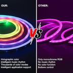Urban Zie Smart RGB Matrix Neon Flex Light – 5M, Music Sync, App & Remote Controlled (16 Million Colors With Matrix Mods and fully flexible