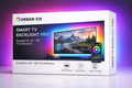 Urban Zie Smart RGB LED TV Backlight – App Controlled USB Powered Ambient Lighting for Home Theater & Gaming